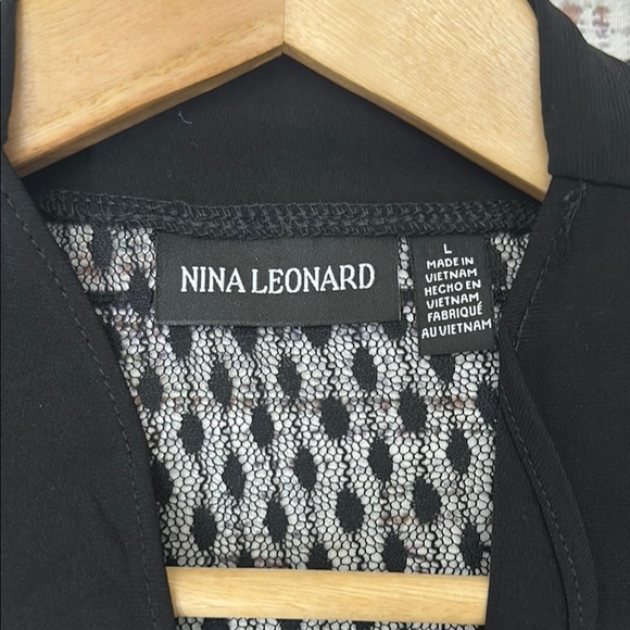 Nina Leonard Ruffle Trim Bolero Cardigan Sz. L‎ - Picture 2 of 6